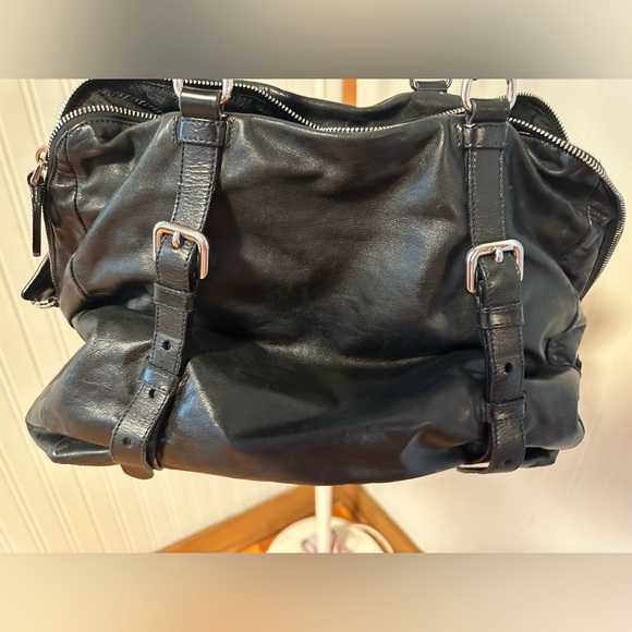 PRADA - Adjustable Leather Handbag - Authentic - Picture 6 of 11